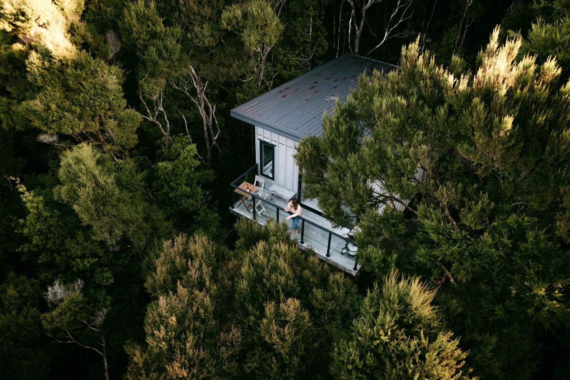 Treetop Tranquility At Rekindle Tree Houses Opua Exteriér fotografie